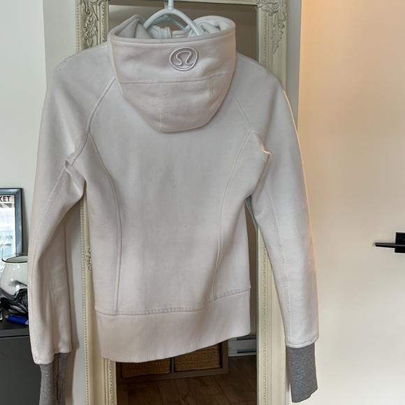 lululemon white zip-up - Picture 3 of 3